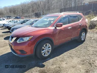 2016 Nissan Rogue SL with VIN 5N1AT2MV3GC890348, listed as a Copart auction lot 50826125 with 53,867 mi miles and Salvage Title. Bid and sale history available at DreamBid. Image 1.