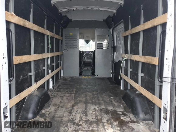 2021 Ford Transit Cargo with VIN 1FTBR1X8XMKA57008, listed as a Copart auction lot 57188105 with 61,993 mi miles and Clean title. Bid and sale history available at DreamBid. Image 10.
