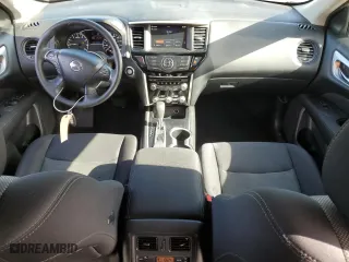 2017 Nissan Pathfinder SV with VIN 5N1DR2MN5HC646262, listed as a Copart auction lot 45595615 with 158,504 mi miles and Salvage Title. Bid and sale history available at carsss.com. Image 8.