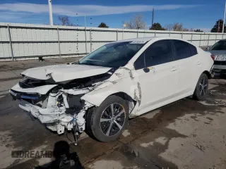 2022 Subaru Impreza Premium with VIN 4S3GKAV67N3609930, listed as a Copart auction lot 45702975 with 23,927 mi miles and Salvage title. Bid and sale history available at DreamBid. Image 1.