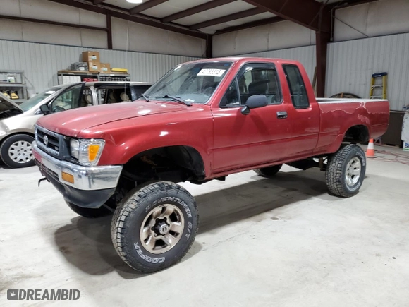 1994 Toyota 4WD Pickups DX with VIN 4TAVN13D7RZ279348, listed as a Copart auction lot 42795315 with 297,174 mi miles and Salvage Title. Bid and sale history available at carsss.com. Image 1.