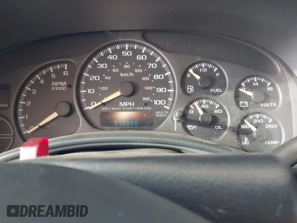 2002 Chevrolet Tahoe LS with VIN 1GNEC13V72R293380, listed as a IAAI auction lot 41728645 with 249,000 mi miles. Bid and sale history available at carsss.com. Image 7.