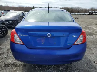 2012 Nissan Versa SL with VIN 3N1CN7AP8CL833896, listed as a Copart auction lot 51258795 with 125,439 mi miles and Clean Title. Bid and sale history available at carsss.com. Image 6.