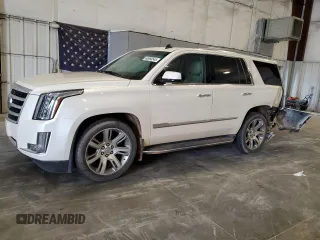 2015 Cadillac Escalade Premium z VIN 1GYS4CKJ4FR299673, wystawiony jako Copart lot #60968545 z przebiegiem 183 493 mil mil oraz Szkoda całkowita • Salvage title. Historia ofert i sprzedaży dostępna na DreamBid. Obrazek 1.