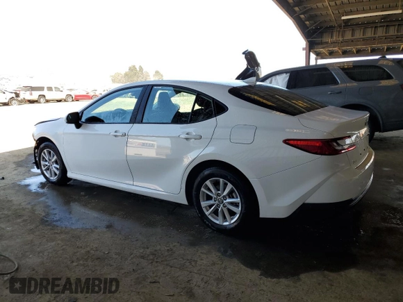 2025 Toyota Camry LE with VIN 4T1DAACK4SU048772, listed as a Copart auction lot 53307215 with 10,997 mi miles and Clean Title. Bid and sale history available at DreamBid. Image 2.