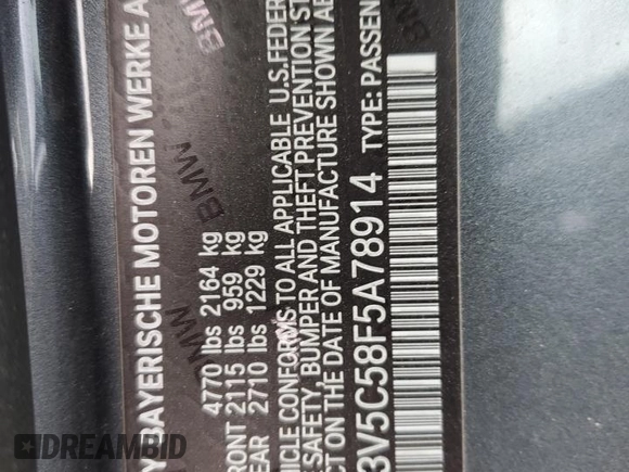 2015 BMW 4 Series 428i с VIN WBA3V5C58F5A78914, выставлен на аукционе Copart как лот 53842915 с пробегом 132 442 миль миль и Чистый • Clean title. История ставок и продаж доступна на DreamBid. Изображение 12.