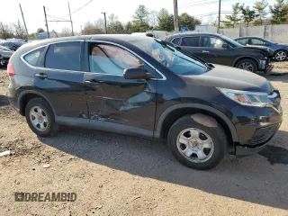 2016 Honda CR-V LX with VIN 2HKRM4H39GH706608, listed as a Copart auction lot 48391775 with 98,505 mi miles and Salvage Title. Bid and sale history available at carsss.com. Image 4.