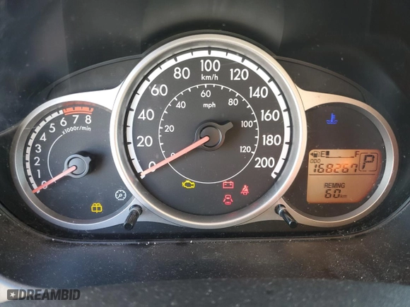 2011 Mazda Mazda2 Touring with VIN JM1DE1HY9B0101883, listed as a Copart auction lot 42089205 with 168,267 mi miles and Salvage Title. Bid and sale history available at carsss.com. Image 9.