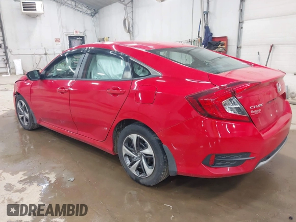2020 Honda Civic LX with VIN 2HGFC2F6XLH551000, listed as a IAAI auction lot 42279270 with 76,134 mi miles and . Bid and sale history available at DreamBid. Image 3.