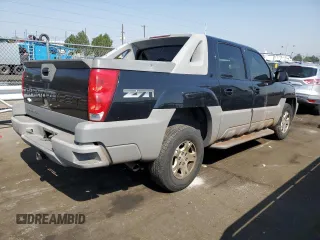 2002 Chevrolet Avalanche with VIN 3GNEK13T02G102710, listed as a Copart auction lot 65681794 with Not Provided miles and Clean Title. Bid and sale history available at carsss.com. Image 3.