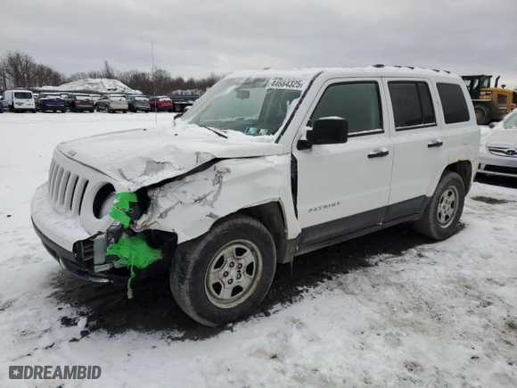 2011 Jeep Patriot Sport with VIN 1J4NF1GB9BD278211, listed as a Copart auction lot 44684325 with 82,266 mi miles and Salvage Title. Bid and sale history available at carsss.com. Image 1.