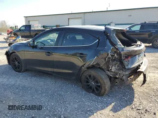 2017 Mazda 3 Touring with VIN 3MZBN1L78HM132387, listed as a Copart auction lot 56658705 with 123,507 mi miles and Salvage title. Bid and sale history available at DreamBid. Image 2.