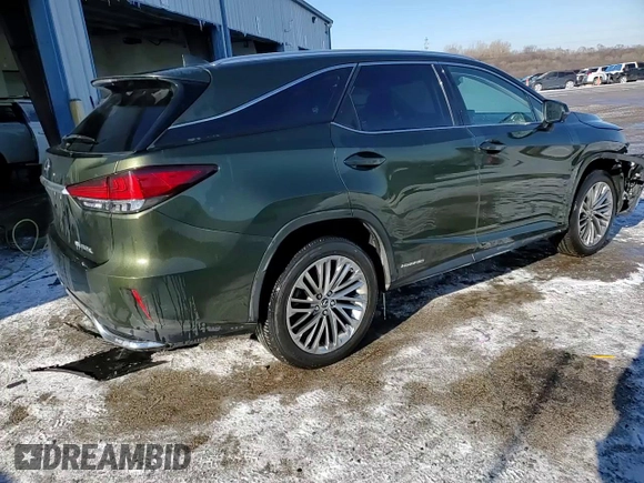 2022 Lexus RX with VIN JTJJGKFA1N2024389, listed as a Copart auction lot 41674145 with 57,791 mi miles and Salvage Title. Bid and sale history available at carsss.com. Image 15.