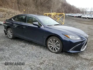 2021 Lexus ES 250 with VIN 58AD11D14MU003669, listed as a Copart auction lot 50762165 with 25,117 mi miles and Salvage title. Bid and sale history available at DreamBid. Image 4.
