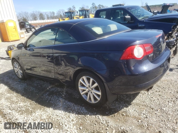 2008 Volkswagen Eos Turbo с VIN WVWBA71F68V050997, выставлен на аукционе Copart как лот 45794175 с пробегом 144 097 миль миль и Чистый • Clean title. История ставок и продаж доступна на DreamBid. Изображение 2.