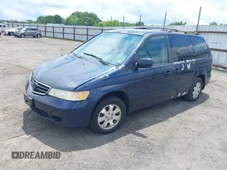 2003 Honda Odyssey EX-L z VIN 5FNRL18923B101344, wystawiony jako IAAI lot #42379995 z przebiegiem 222 877 mil mil oraz . Historia ofert i sprzedaży dostępna na DreamBid. Obrazek 2.