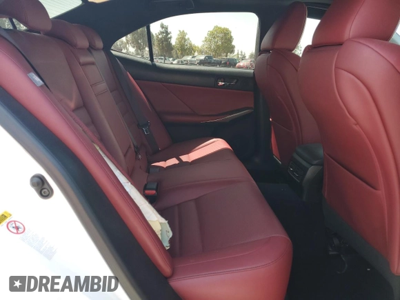 2014 Lexus IS 350 with VIN JTHBE1D20E5011942, listed as a Copart auction lot 61470345 with 90,311 mi miles and Salvage title. Bid and sale history available at DreamBid. Image 10.