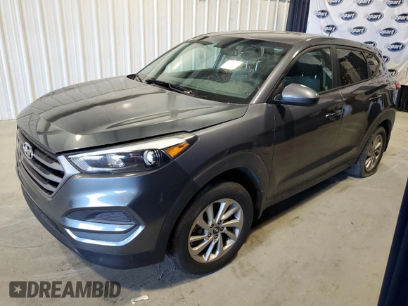 2016 Hyundai Tucson SE z VIN KM8J23A40GU114418, wystawiony jako Copart lot #87868505 z przebiegiem Nie podano mil oraz Czysty tytuł • Clean title. Historia ofert i sprzedaży dostępna na DreamBid. Obrazek 1.