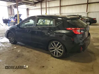 2024 Subaru Impreza Sport with VIN JF1GUAFCXR8332025, listed as a Copart auction lot 74112224 with 12,302 mi miles and Salvage Title. Bid and sale history available at carsss.com. Image 2.