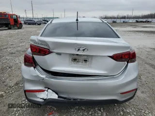 2019 Hyundai Accent SE with VIN 3KPC24A36KE059846, listed as a Copart auction lot 39176014 with 68,565 mi miles and Salvage Title. Bid and sale history available at carsss.com. Image 6.