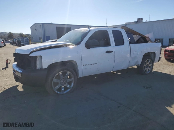 2008 Chevrolet Silverado 1500 Work Truck with VIN 1GCEC19X68Z303021, listed as a Copart auction lot 88781495 with 0 mi miles and Salvage Title. Bid and sale history available at carsss.com. Image 1.