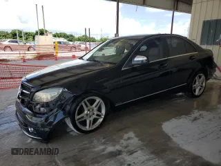 2008 Mercedes-Benz C 300 Sport with VIN WDDGF54X18F132281, listed as a Copart auction lot 63019685 with 188,914 mi miles and Salvage title. Bid and sale history available at DreamBid. Image 1.