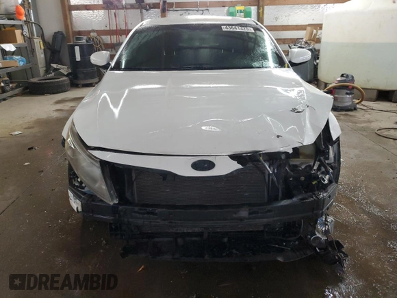2015 Kia Optima LX with VIN KNAGM4A75F5640302, listed as a Copart auction lot 43641325 with 95,606 mi miles and Salvage Title. Bid and sale history available at DreamBid. Image 5.
