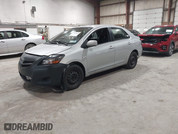 2008 Toyota Yaris with VIN JTDBT903781251568, listed as a IAAI auction lot 42090260 with 264,356 mi miles. Bid and sale history available at carsss.com. Image 2.