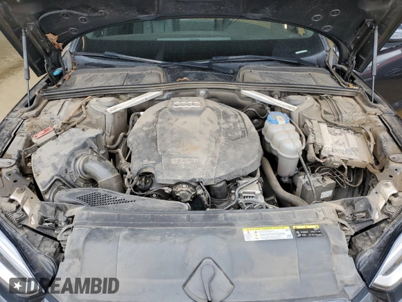 2018 Audi A5 Sportback Premium Plus with VIN WAUBNCF55JA096103, listed as a Copart auction lot 47996515 with 96,337 mi miles and Salvage Title. Bid and sale history available at carsss.com. Image 11.