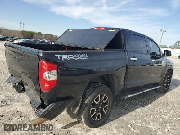 2016 Toyota Tundra 4WD Truck Platinum with VIN 5TFAW5F10GX513797, listed as a Copart auction lot 45133505 with 138,336 mi miles and Salvage Title. Bid and sale history available at carsss.com. Image 3.