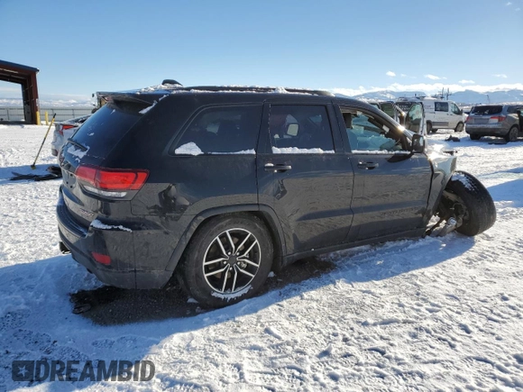 2021 Jeep Grand Cherokee Trailhawk with VIN 1C4RJFLT3MC576893, listed as a Copart auction lot 87548345 with 0 mi miles and Salvage Title. Bid and sale history available at carsss.com. Image 3.