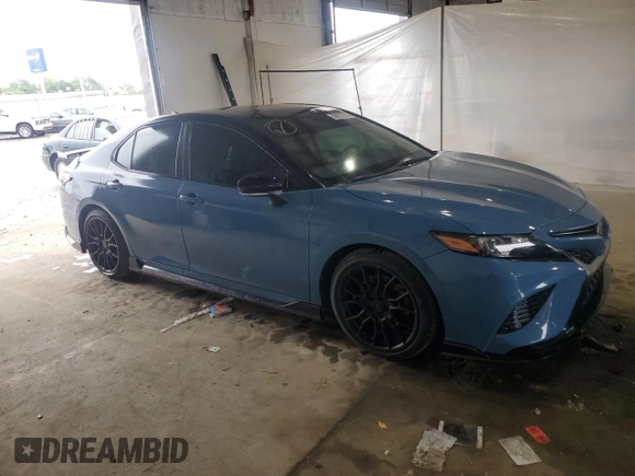 2022 Toyota Camry TRD with VIN 4T1KZ1AKXNU069147, listed as a Copart auction lot 59937414 with 39,865 mi miles and Non repairable. Bid and sale history available at DreamBid. Image 4.