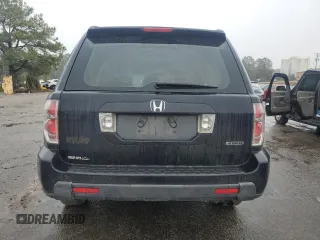 2006 Honda Pilot LX with VIN 2HKYF18106H541677, listed as a Copart auction lot 44237085 with 182,296 mi miles and Salvage Title. Bid and sale history available at DreamBid. Image 6.