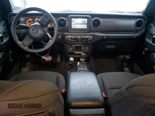 2023 Jeep Wrangler Sport S with VIN 1C4HJXDG0PW626672, listed as a Copart auction lot 47358915 with 19,089 mi miles and Salvage Title. Bid and sale history available at DreamBid. Image 8.