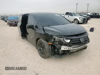 2024 Honda Odyssey Sport with VIN 5FNRL6H78RB046354, listed as a Copart auction lot 44734005 with 10,872 mi miles and Salvage Title. Bid and sale history available at DreamBid. Image 12.