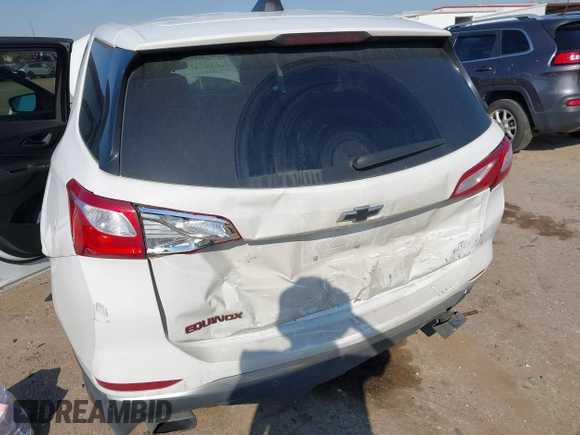 2020 Chevrolet Equinox LT with VIN 2GNAXLEX1L6103082, listed as a IAAI auction lot 41698089 with 91,582 mi miles. Bid and sale history available at carsss.com. Image 6.