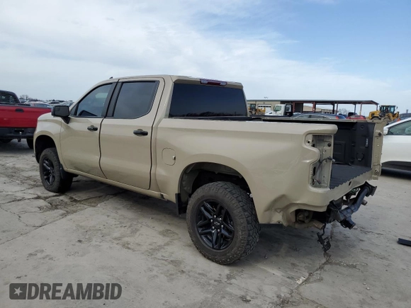 2023 Chevrolet Silverado 1500 LT Trail Boss with VIN 3GCUDFE88PG115832, listed as a Copart auction lot 48761895 with 57,479 mi miles and Salvage Title. Bid and sale history available at DreamBid. Image 2.