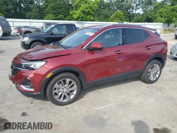 2023 Buick Encore GX Essence with VIN KL4MMFSL7PB029312, listed as a Copart auction lot 56544235 with 5,059 mi miles and Salvage title. Bid and sale history available at DreamBid. Image 1.