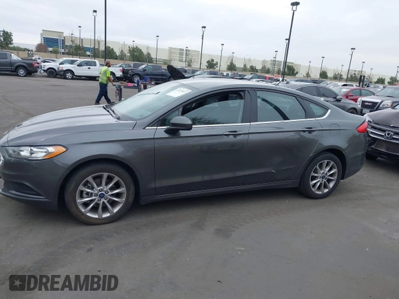2017 Ford Fusion SE with VIN 3FA6P0HD5HR293845, listed as a IAAI auction lot 41723687 with 107,264 mi miles. Bid and sale history available at carsss.com. Image 15.