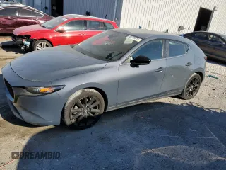 2023 Mazda 3 S Carbon Edition with VIN JM1BPBLM3P1610459, listed as a Copart auction lot 46772615 with 29,024 mi miles and Salvage Title. Bid and sale history available at DreamBid. Image 1.