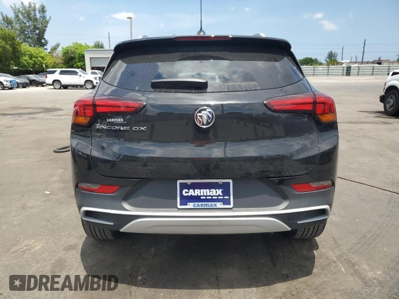 2022 Buick Encore GX Select with VIN KL4MMDSL8NB007949, listed as a Copart auction lot 58213665 with 17,894 mi miles and Salvage title. Bid and sale history available at DreamBid. Image 6.