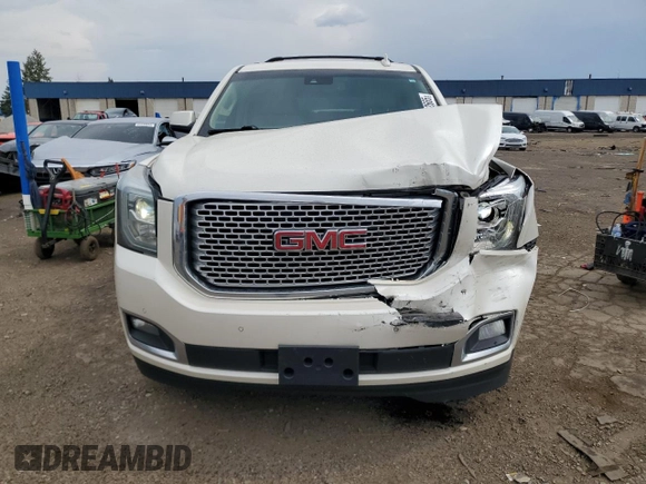 2015 GMC Yukon XL Denali with VIN 1GKS2JKJ2FR544877, listed as a Copart auction lot 53402665 with 0 mi miles and Clean Title. Bid and sale history available at carsss.com. Image 5.