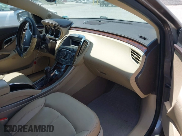 2010 Buick LaCrosse CXL with VIN 1G4GC5EG6AF164243, listed as a IAAI auction lot 42548849 with 148,030 mi miles and . Bid and sale history available at DreamBid. Image 5.