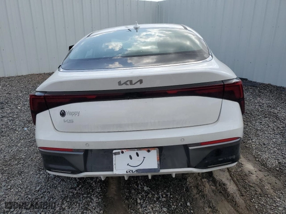 2025 Kia K5 LXS with VIN KNAG24J7XS5294067, listed as a Copart auction lot 49379445 with 19,711 mi miles and Clean Title. Bid and sale history available at carsss.com. Image 6.