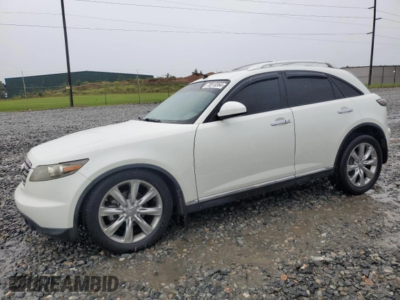 2008 Infiniti FX35 with VIN JNRAS08W78X206832, listed as a Copart auction lot 70510364 with 160,754 mi miles and Salvage Title. Bid and sale history available at carsss.com. Image 1.