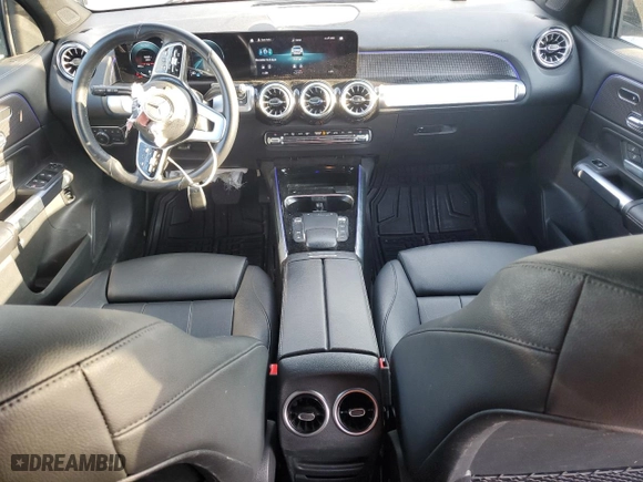 2022 Mercedes-Benz GLB with VIN W1N4M4GBXNW233952, listed as a Copart auction lot 83478654 with 50,225 mi miles and Salvage Title. Bid and sale history available at carsss.com. Image 8.