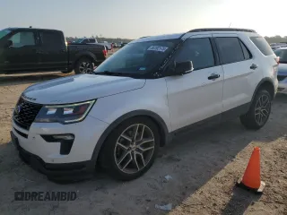 2018 Ford Explorer Sport с VIN 1FM5K8GT1JGC57008, выставлен на аукционе Copart как лот 56192175 с пробегом 120 328 миль миль и Списание • Salvage title. История ставок и продаж доступна на DreamBid. Изображение 1.