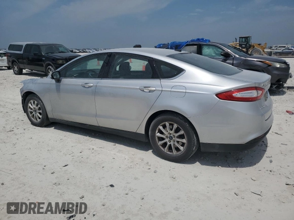 2016 Ford Fusion S with VIN 3FA6P0G74GR192743, listed as a Copart auction lot 53296105 with 110,956 mi miles and Salvage Title. Bid and sale history available at carsss.com. Image 2.