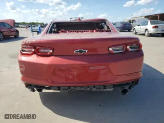 2020 Chevrolet Camaro 1SS with VIN 1G1FE1R7XL0105319, listed as a Copart auction lot 67657984 with 0 mi miles and Salvage Title. Bid and sale history available at carsss.com. Image 6.