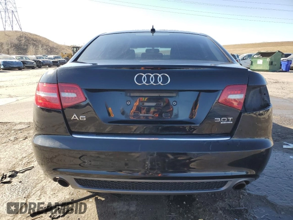 2011 Audi A6 Prestige with VIN WAUKGAFB2BN039873, listed as a Copart auction lot 44166385 with 136,991 mi miles and Salvage title. Bid and sale history available at DreamBid. Image 6.
